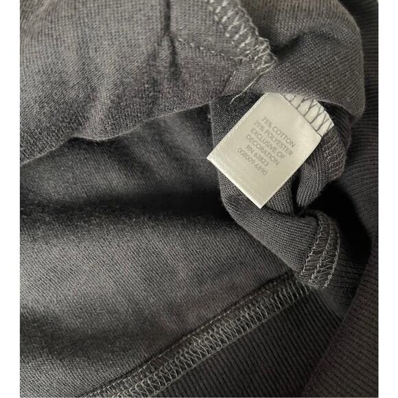 Christopher & Banks Y2K Velour Grey Zip Up Rhinestone Jacket Size Large - NWT - Picture 8 of 12